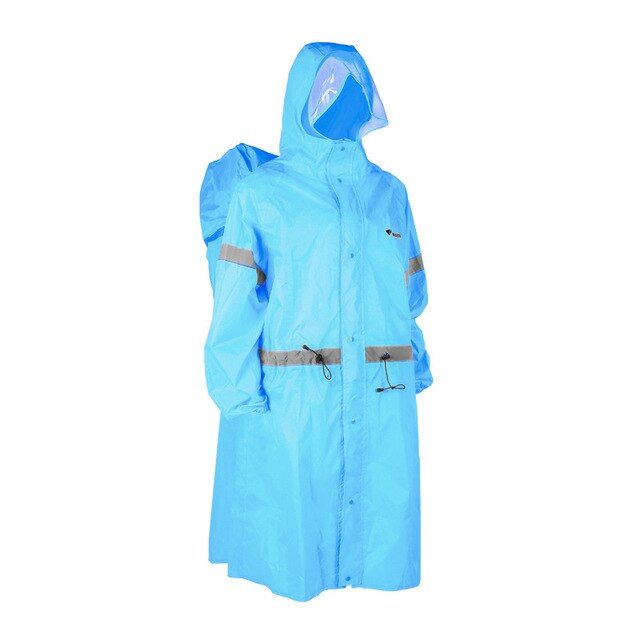Backpack Waterproof Rain Poncho Lightweight Reusable Hiking Hooded Rain Coat Jacket Outdoor Backpacking Travel Camping Cycling