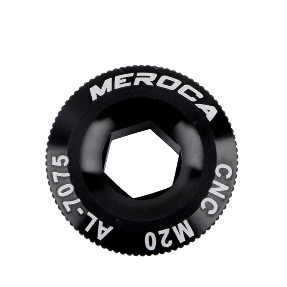 MTB Aluminum Alloy CNC Screw Mountain Bike Crank Cover Screws M18/M20 Bolt