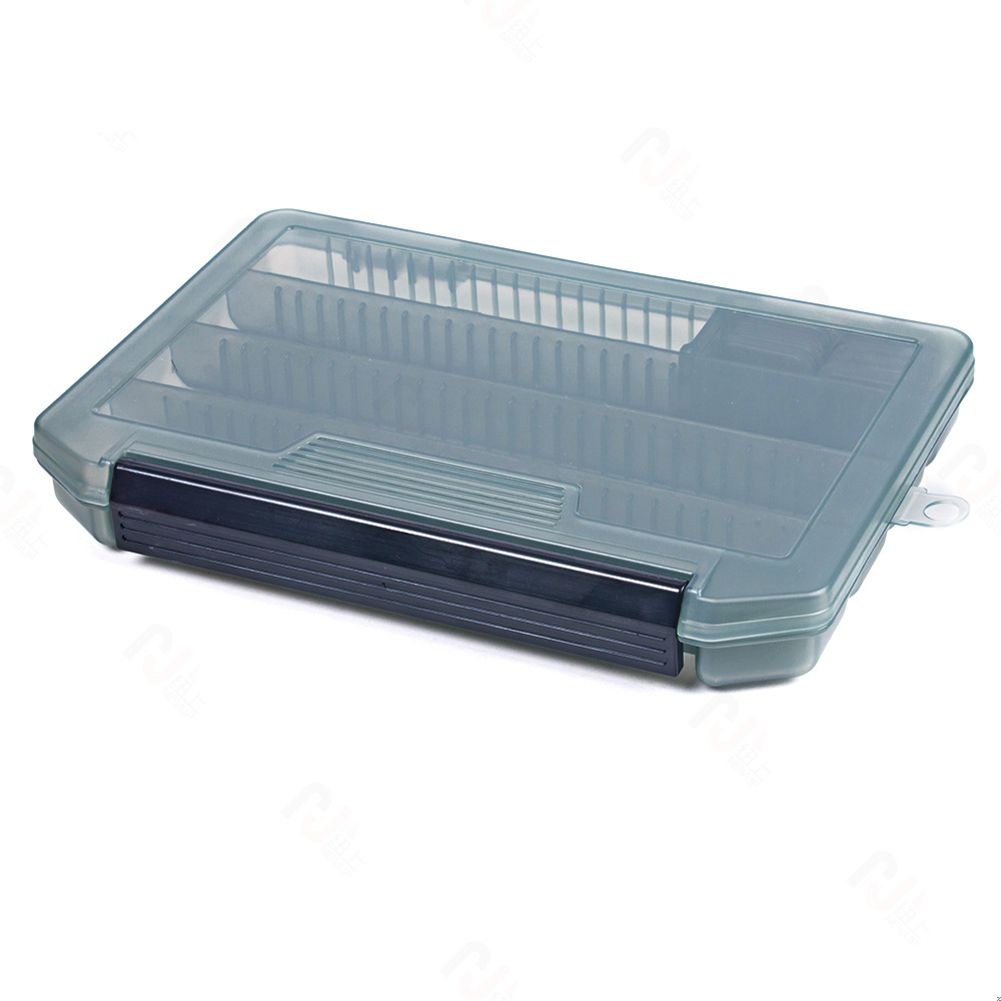 21*14.5*2.5cm Fishing  ackle  Box With Removable Dividers Fishing Lures Hooks Accessories