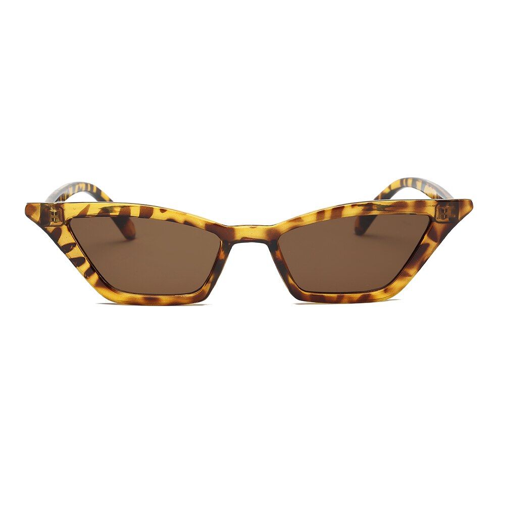 Women Small Frame fashion Sunglasses UV400 Sun Shades Eyewear Vintage  Eye Sun Glasses ple For Mountaineering Fishing