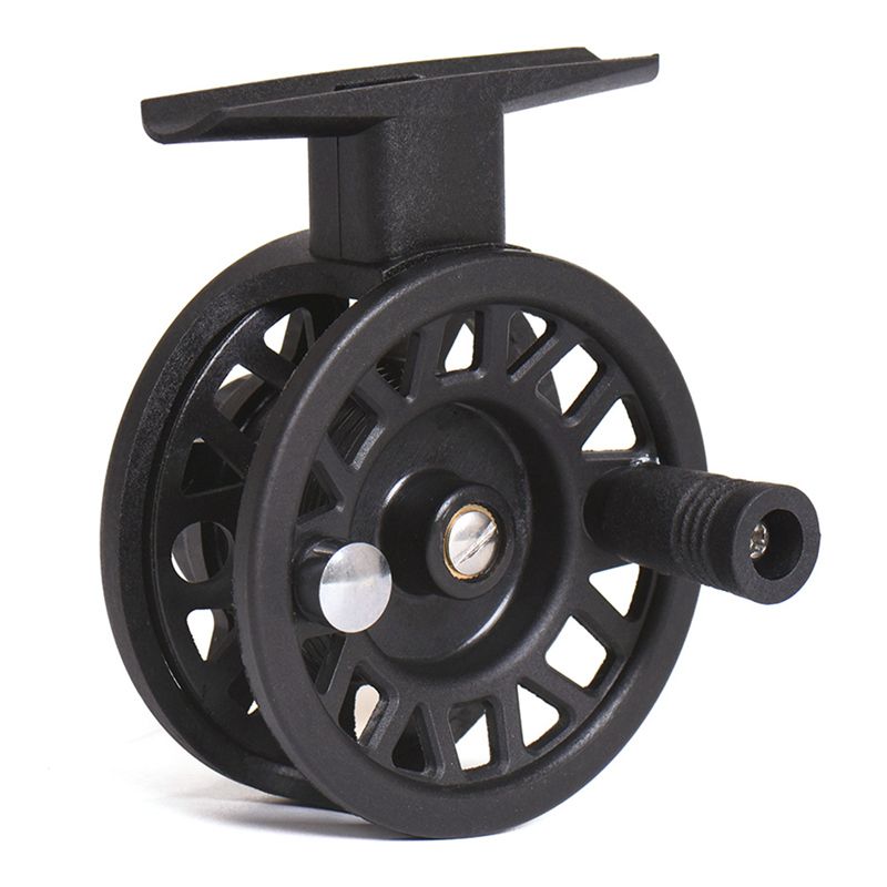 Portable Fly Fishing Reel ABS Plastic Former Ice Fishing Wheels Outdoor Fishing Gear Accessories