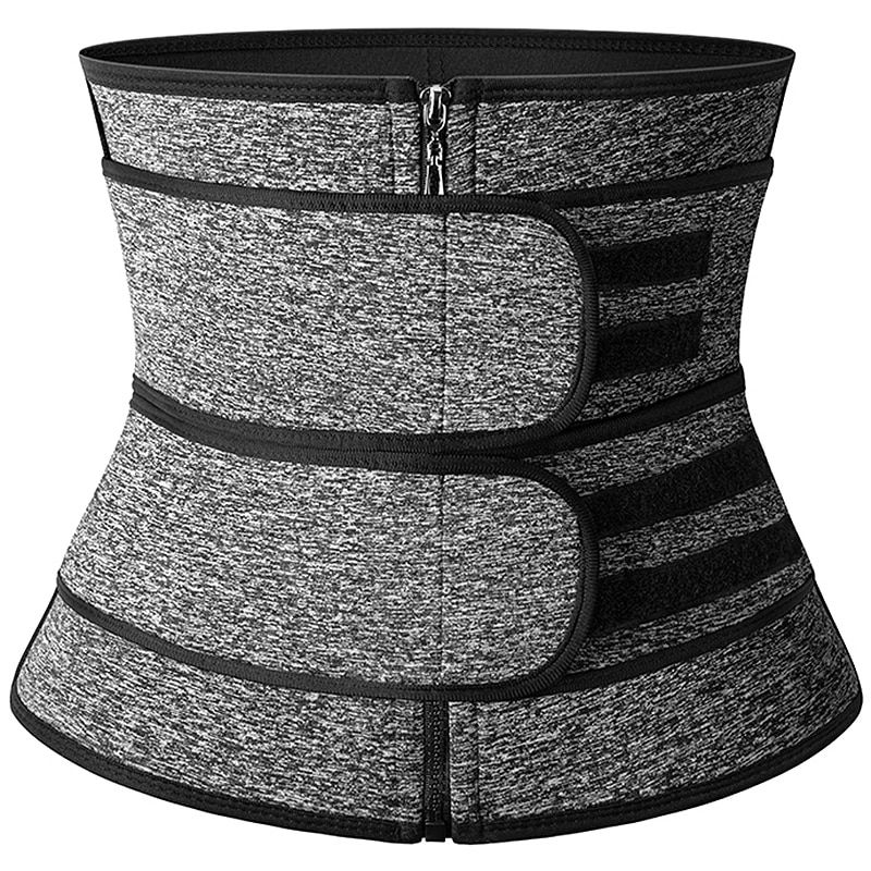 Men Shapers Waist Trainer Corset Slimming Body Shaper Fitness Belt Sauna Sweat Sheath Trimmer Modeling Straps Compression Girdle