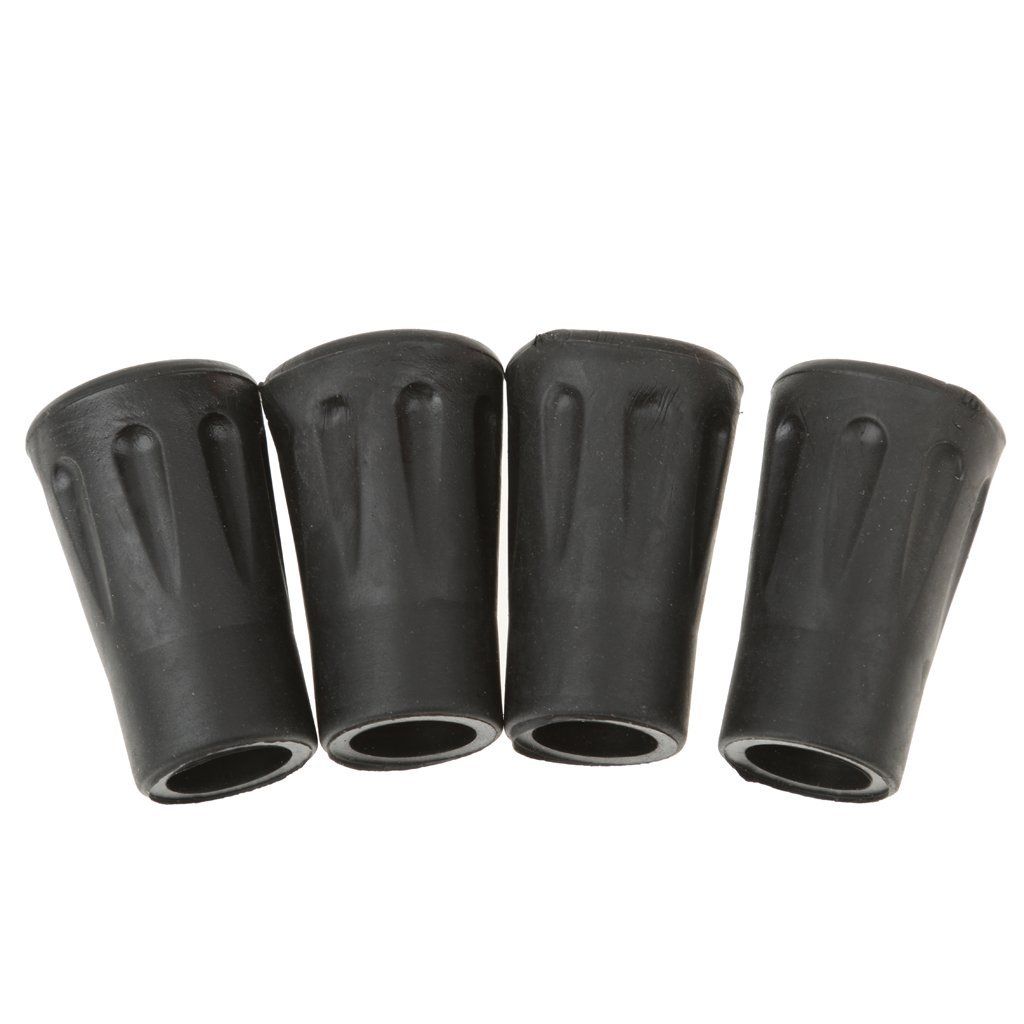 4 pcs Replacement Rubber Tips End for Hiking Stick Walking Trekking Poles 4cm ,Stick cover