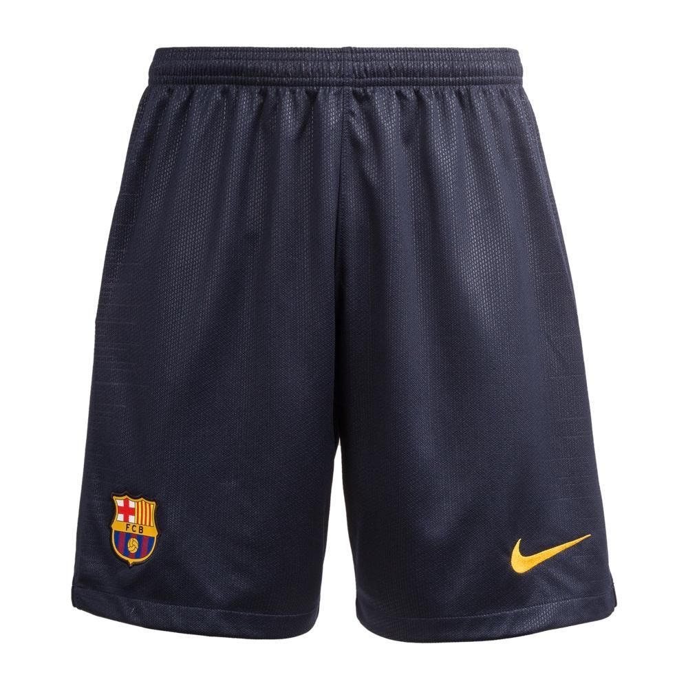 2018/19 FC Barcelona Home Shorts - Mesh Cotton - Black