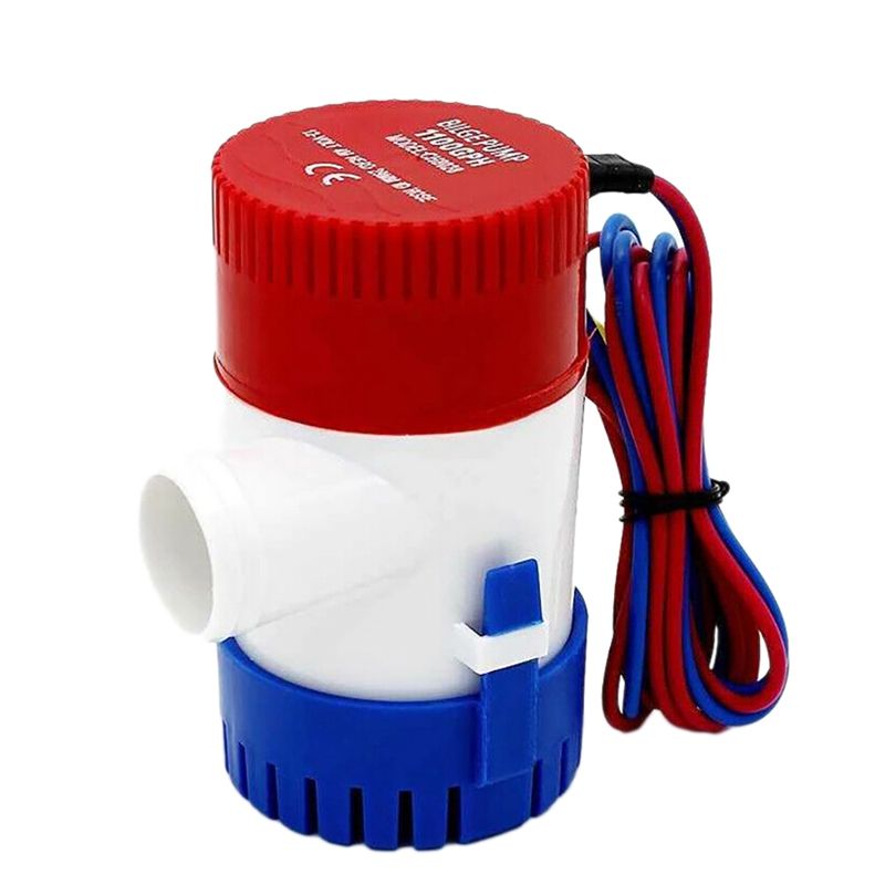 12V 1100GPH Boat Marine Submersible Automatic Bilge Water Pump Electric Yacht Boat Drainage Pump