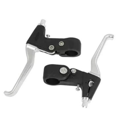 1 Pair Bike Bicycle Left & Right MTB Lever PVC+ Alloy Brake Handles - সাইকেল