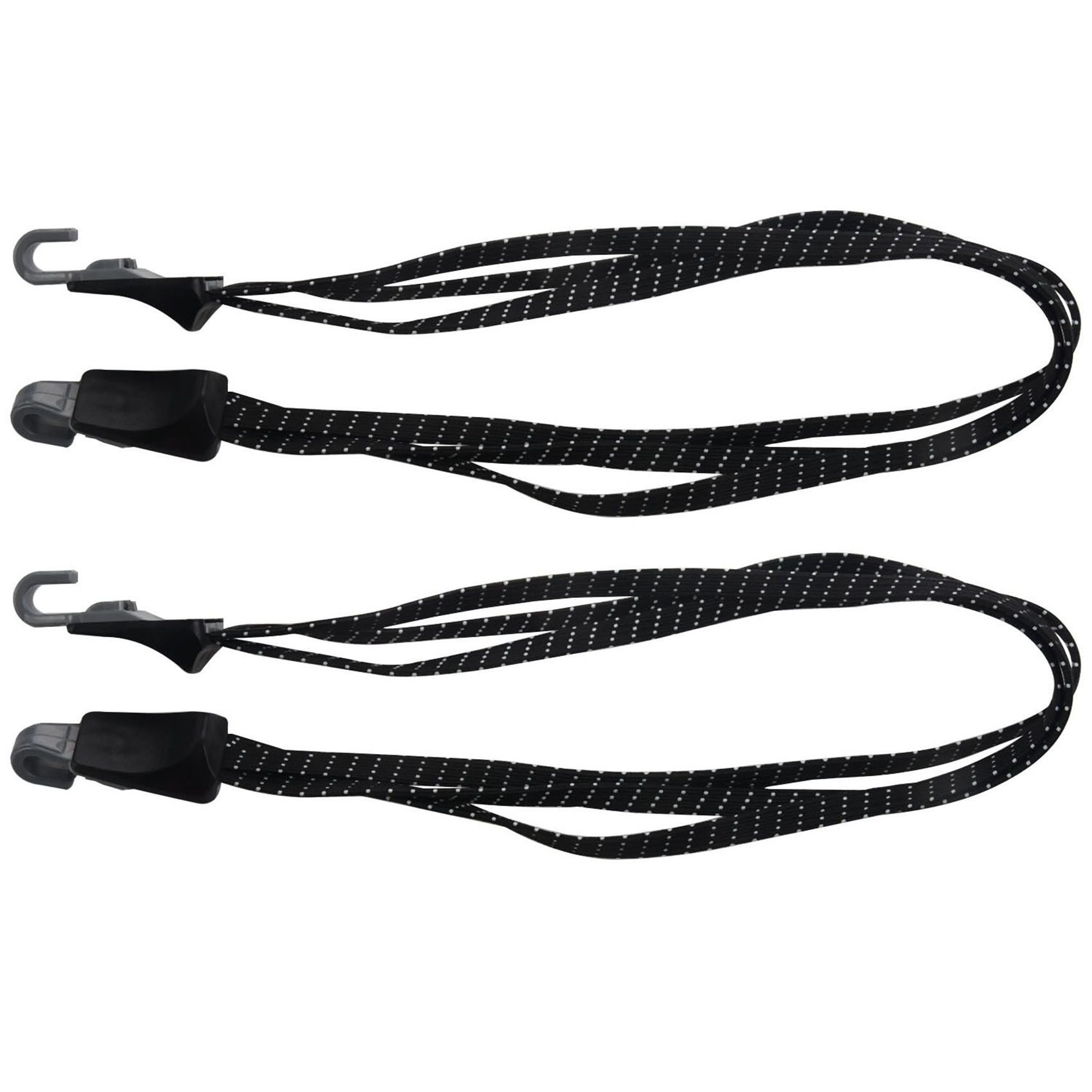 2X Outdoor Bicycle Luggage Rope Cycling Bike Mountain Elastic Straps Cord Hooks Carry Bag 0.68 Meters Accessories