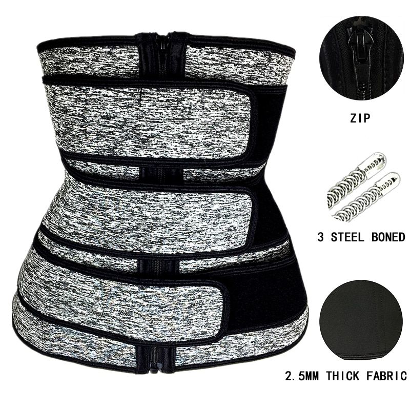Waist Trainer Body Shaper Slimming Corset for Man Workout Fitness Sauna Sweat Belt Colombian Girdles Sheath Trimmer Fajas
