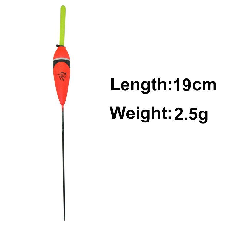 DONQL Electronic Fishing Float Bite Alarm Fish Bite Bait Automatic Fluorescent Change Luminou Flotador Bobber Stick Fish Float