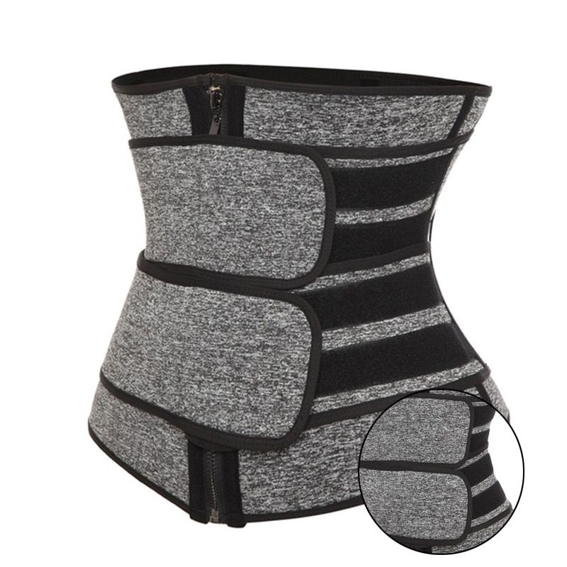 Men Waist Trainer Body Shaper Slimming Belt Support Underwear Sweat Weight Loss Corset Neoprene Sauna Waist Trimmer Belt