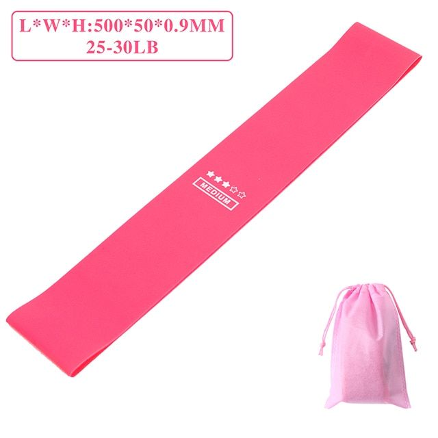 Training Fitness Gum Exercise Gym Strength Resistance Bands Expander Pilates Rubber Fitness Mini Band Crossfit Workout Equipment