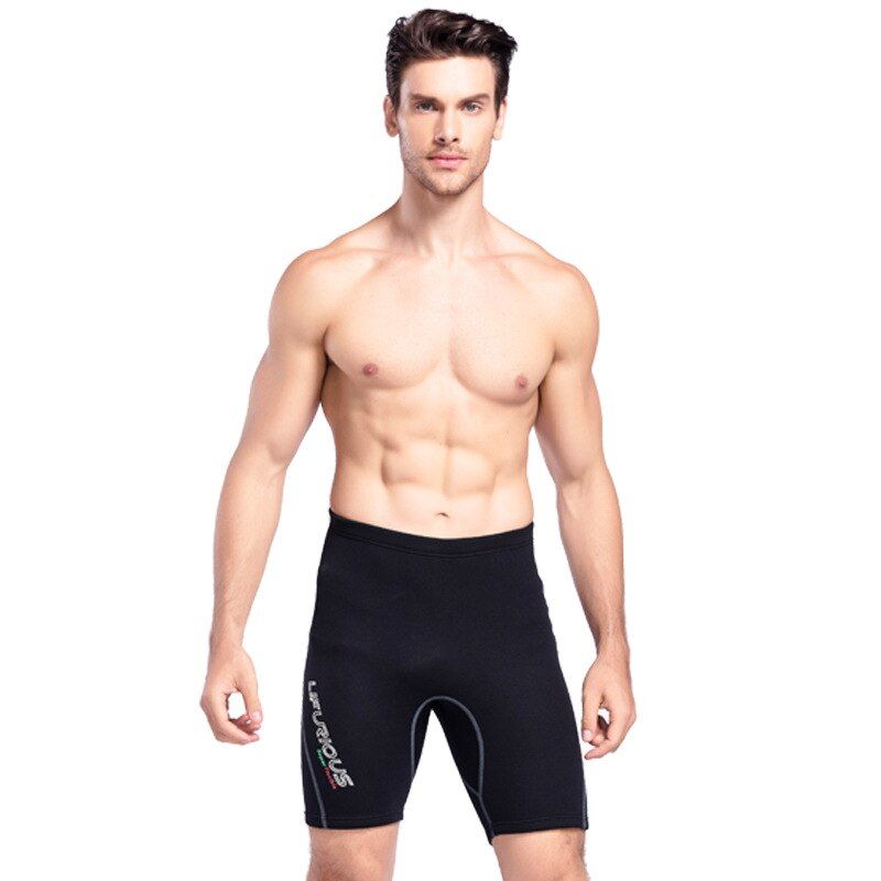 Men 2MM Wetsuit Shorts Open Cell Smooth Skin Diving Short Pants Neoprene Waterproof Snorkeling Scuba Diving Kayaking Swim Trunks