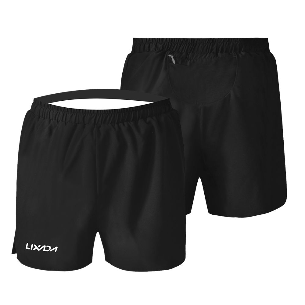 Men Running Shorts Quick Dry Gym Fitness Sports Beach Athletic Shorts with Built-in Liner