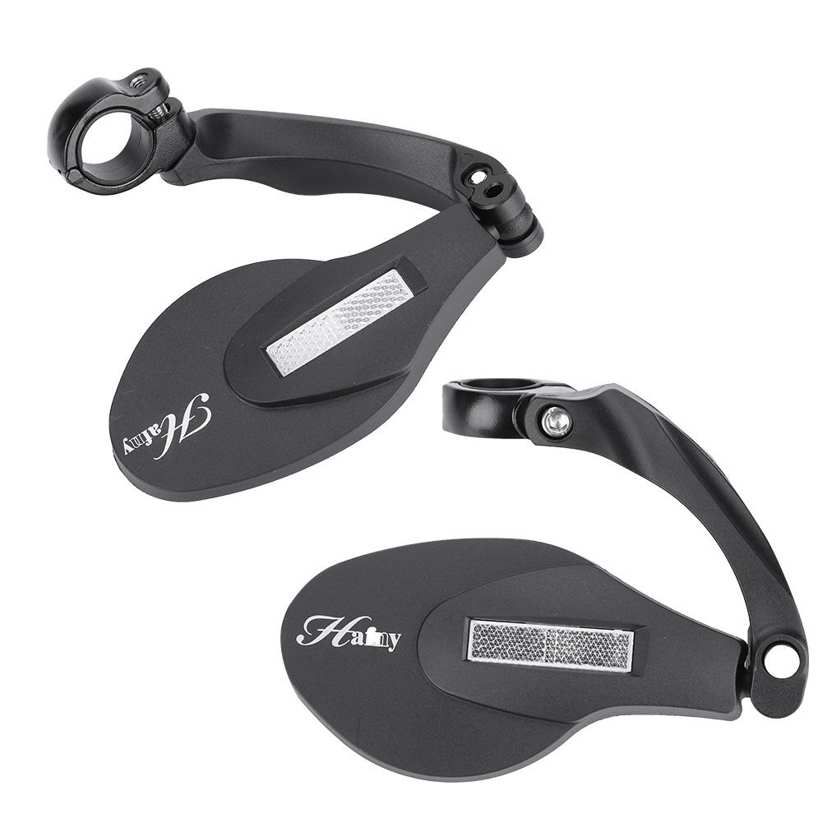 Bicycle Rearview Stainless Steel Lens Mirror Mountain Road Bike Handlebar Review Rear B k View 360 Ro on