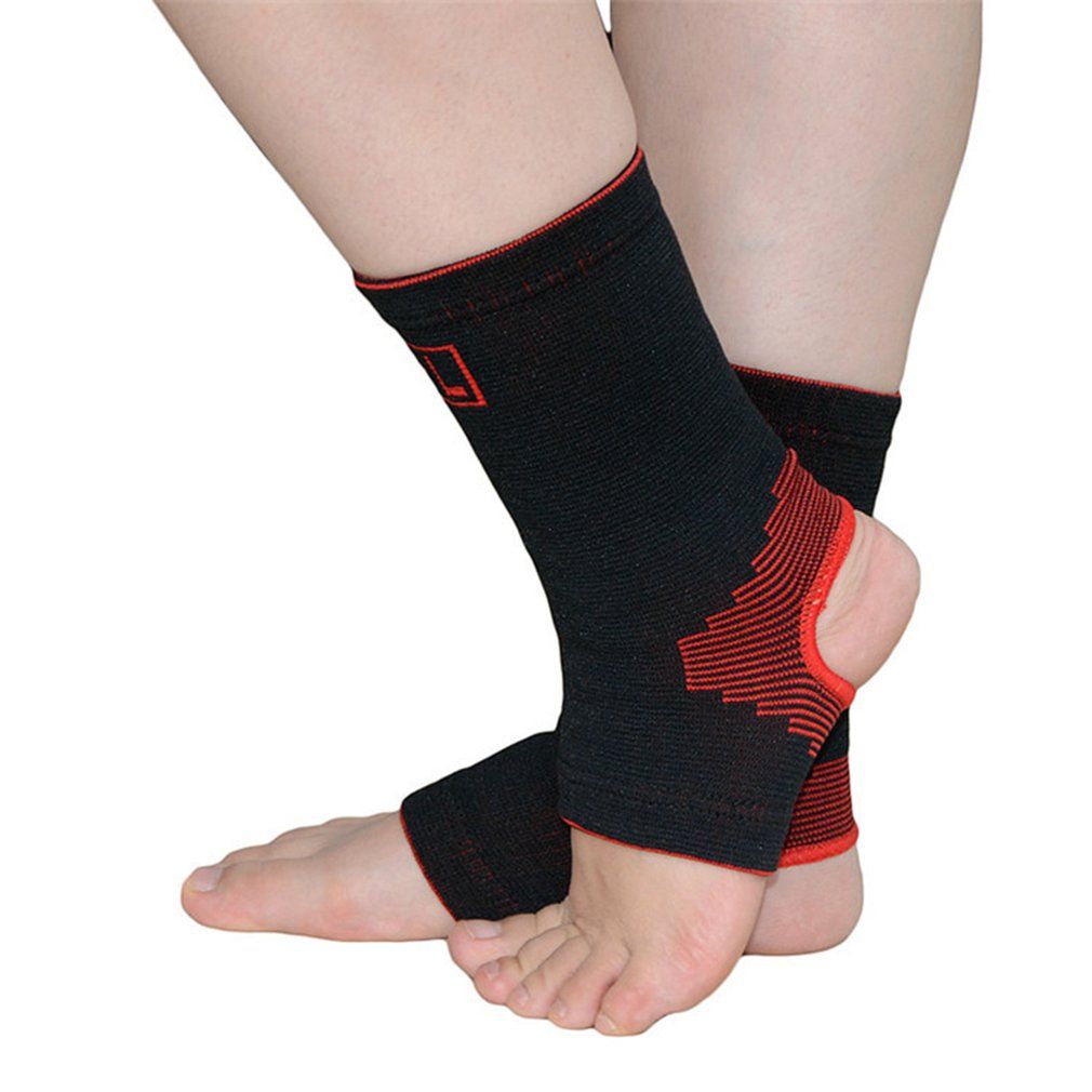 Safety Running Ankle Brace Support Protecting Elastic Sport Ankle Support Black
