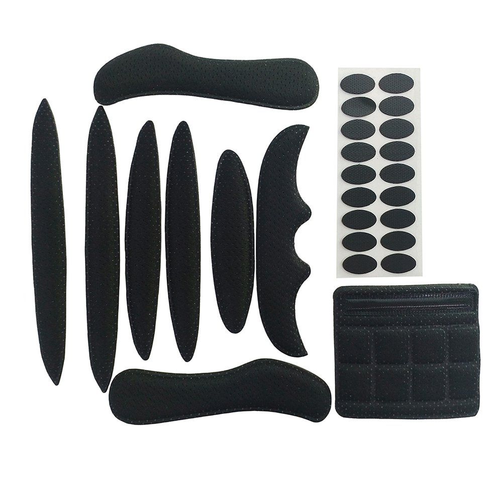 Helmet Padding Kit Universal Foam Pads Set Universal Airsoft Helmet Pads For Bike Motorcycle Cycling Helmet
