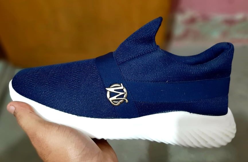 High quality rubber soul shoe for men Sports Sneakers-Blue