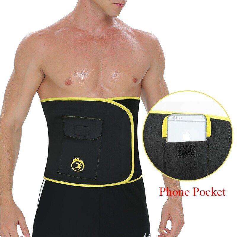 WG Waist Suports Strap Tatical Belt Slimming Waist Trainer Body Shaper Men Sports Top Neoprene Sana Shapewear Fajas Cincher