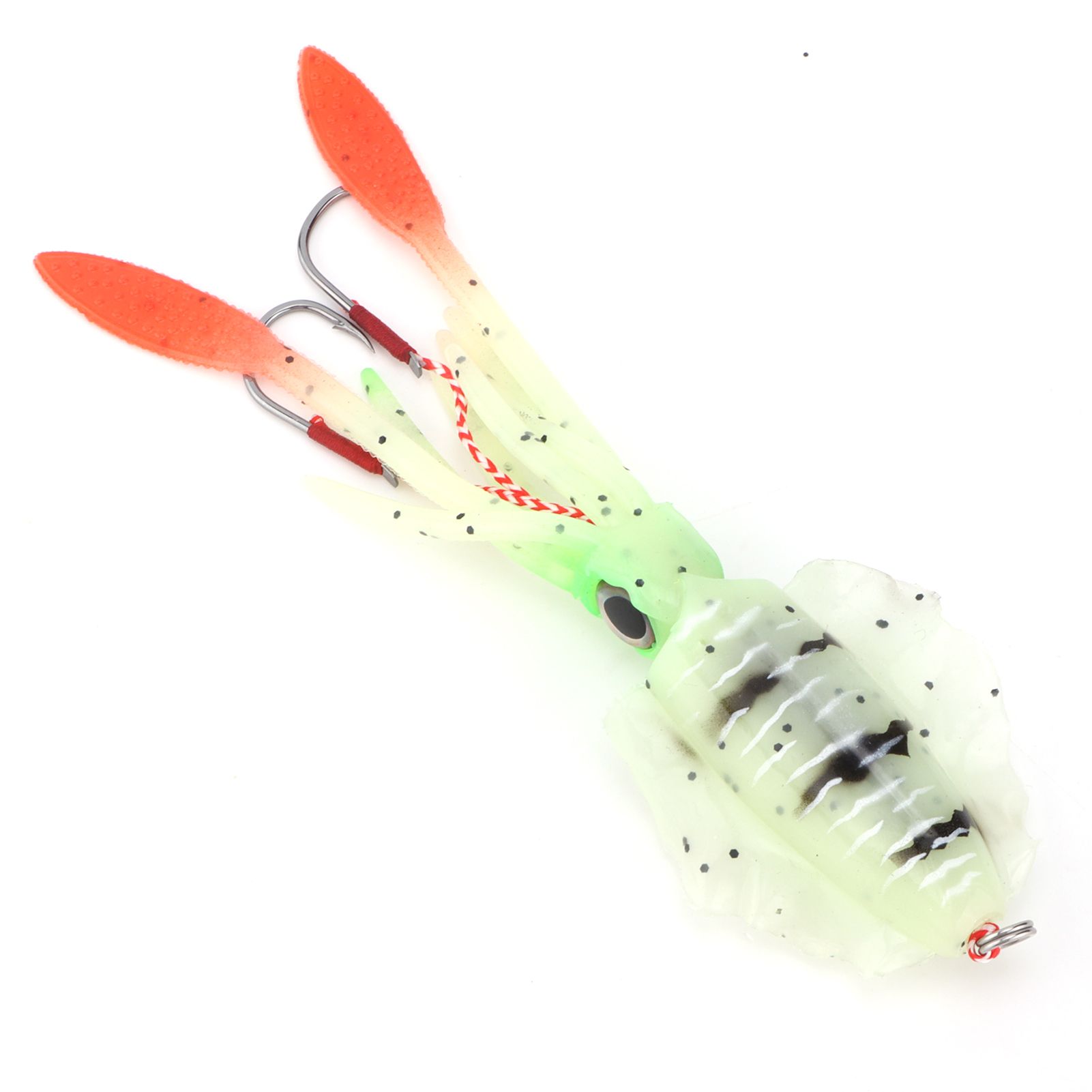 Squid Fishing Lure Luminous UV Soft Octopus Wobbler Bait Simulation