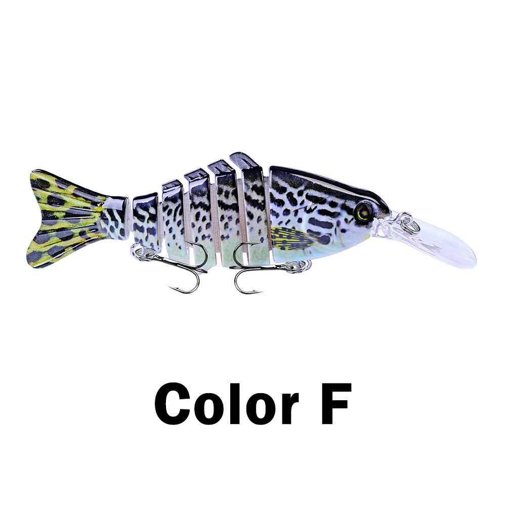 11.2cm 14g Fishing Lure Hard Bait Swimbait Crankbait Artificial Fishing Lure Bait with Treble Hooks