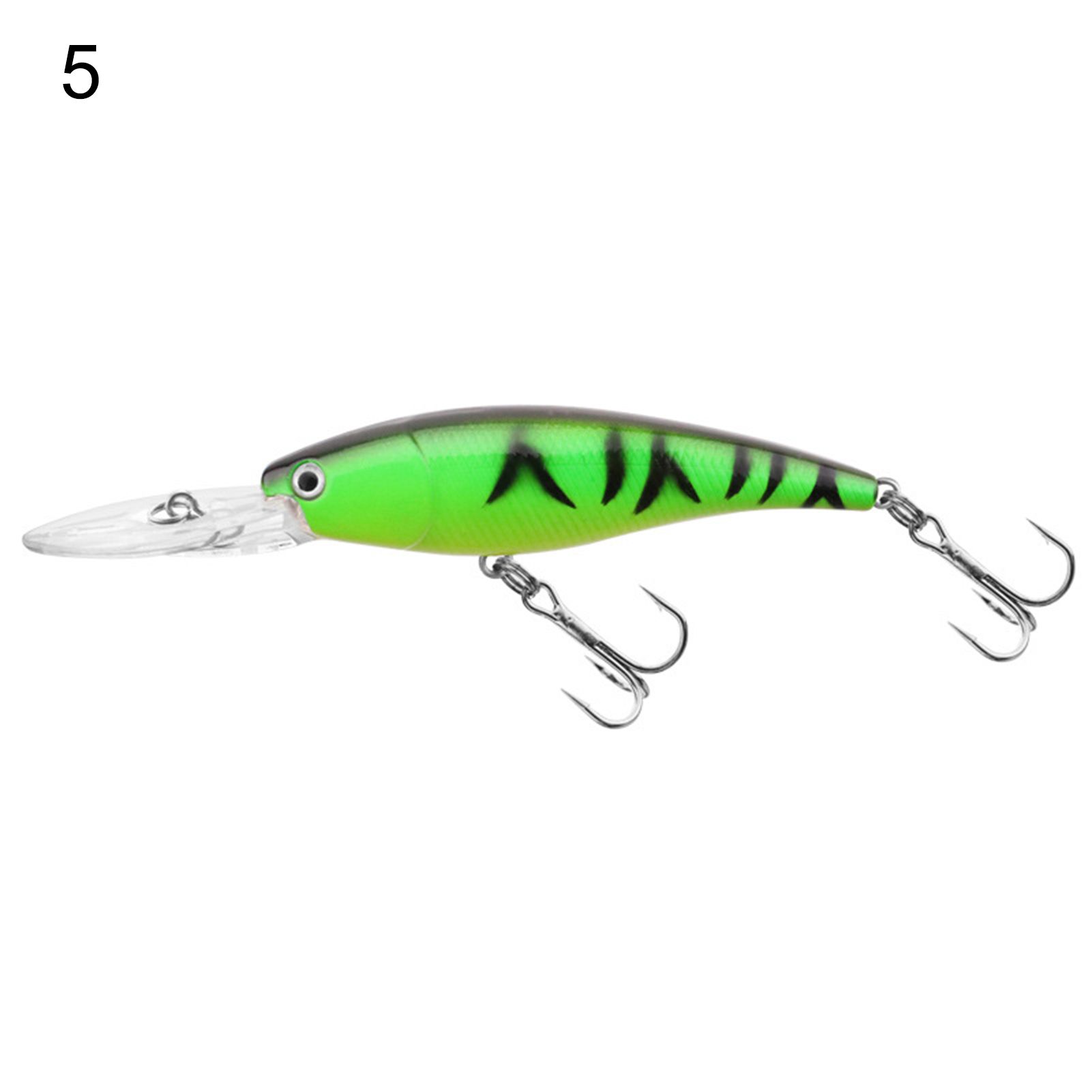 9cm Faux Bionic Lure Fake Bait with Sharp Hooks Fishhook Fishing Gear Accessory