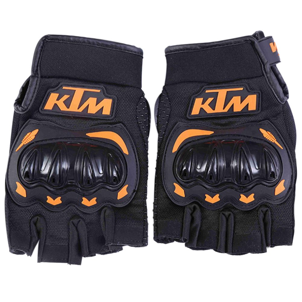 Yfashion Outdoor Sports Hardshell Half-finger Riding Sports loves