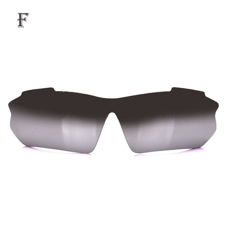 Cycling glasses lens polarized bright color transparent night vision lens