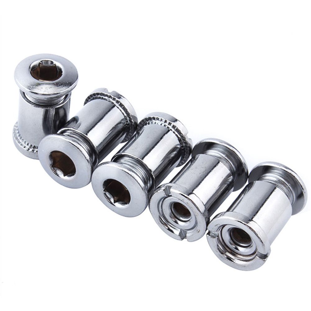 Yfashion 5 Pcs/set Crankset  Screws Mountain Road Folding cycle Crankset Screws cycle Accessories