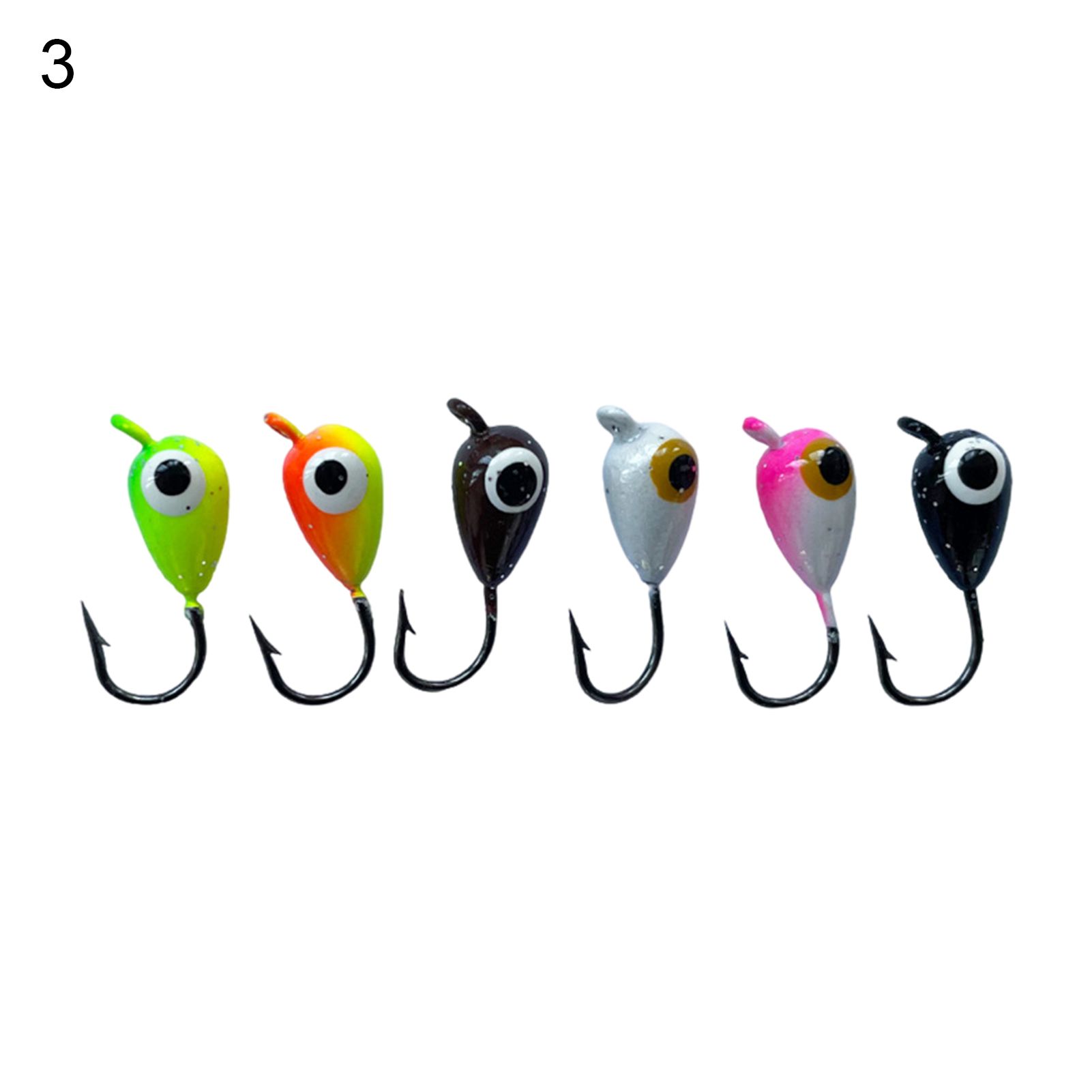 Fishing Tip Hook Anti-corrosion Ice Crappie Head Fishing Jig