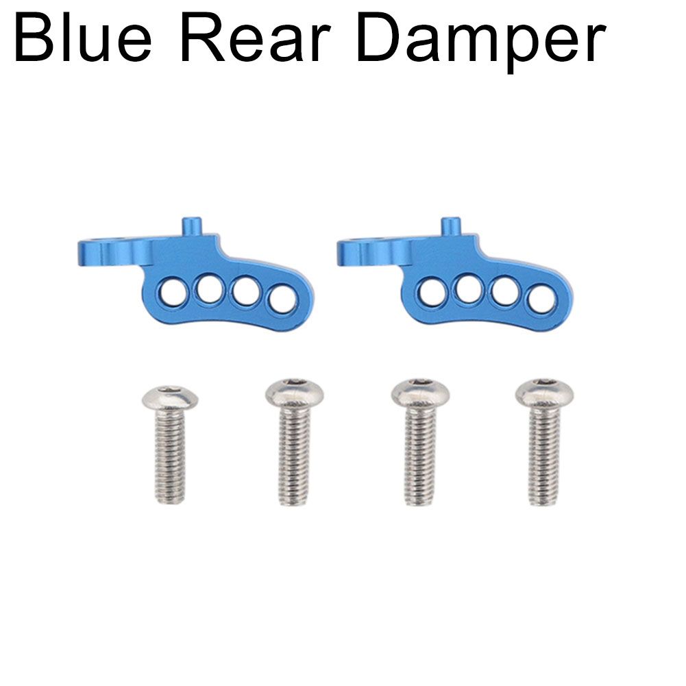 Aluminum Adjustable Front Rear Upper Damper Shock Mount for RC 1/10 Tamiya CC01