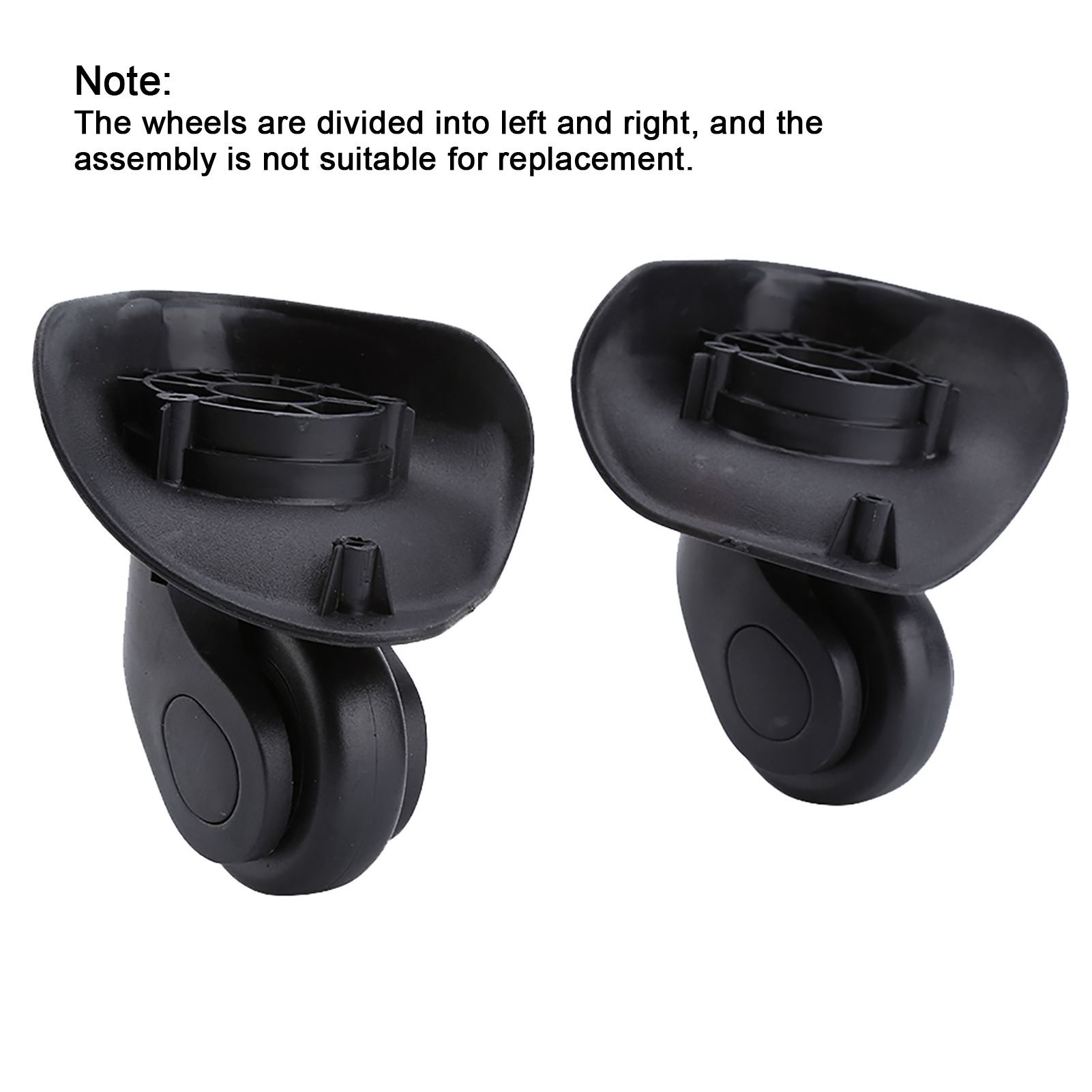 Universal wheel two-part swivel high-quality castors for suitcases