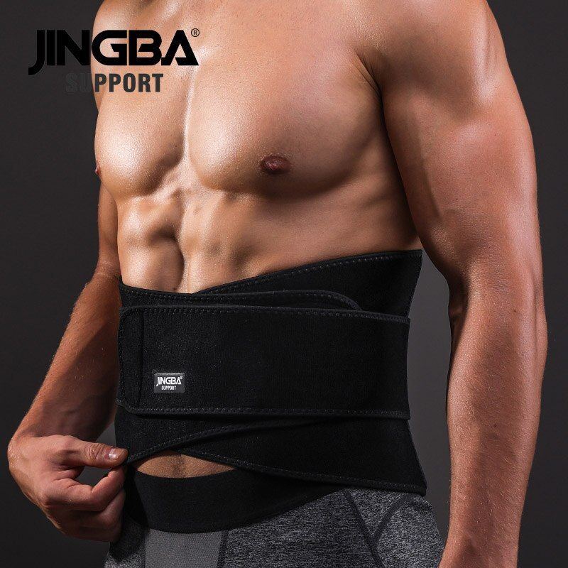 JINGBA SUPPORT fitness Back belt waist support sweat belt waist trainer trimmer musculation abdominale Sports ty factory
