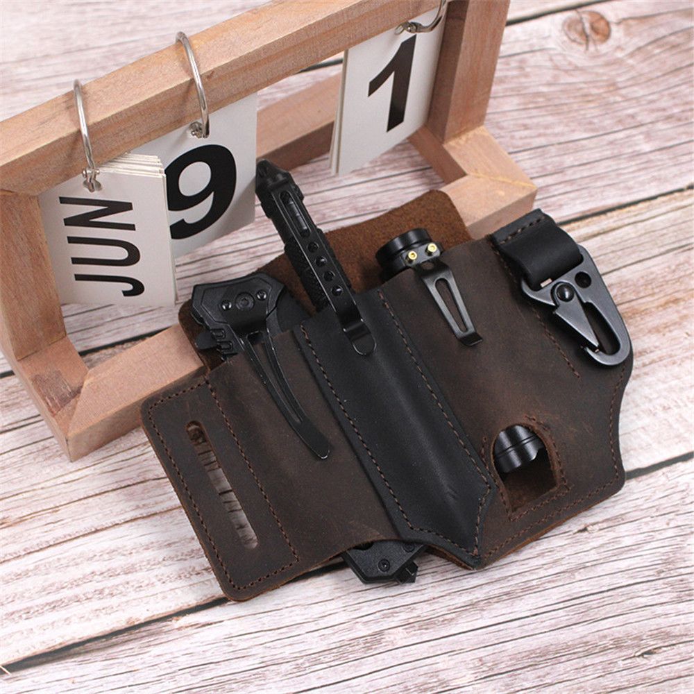 Olecranon buckle EDC tactical multifunctional belt cover tool cover flashlight cover knife cover waist holster