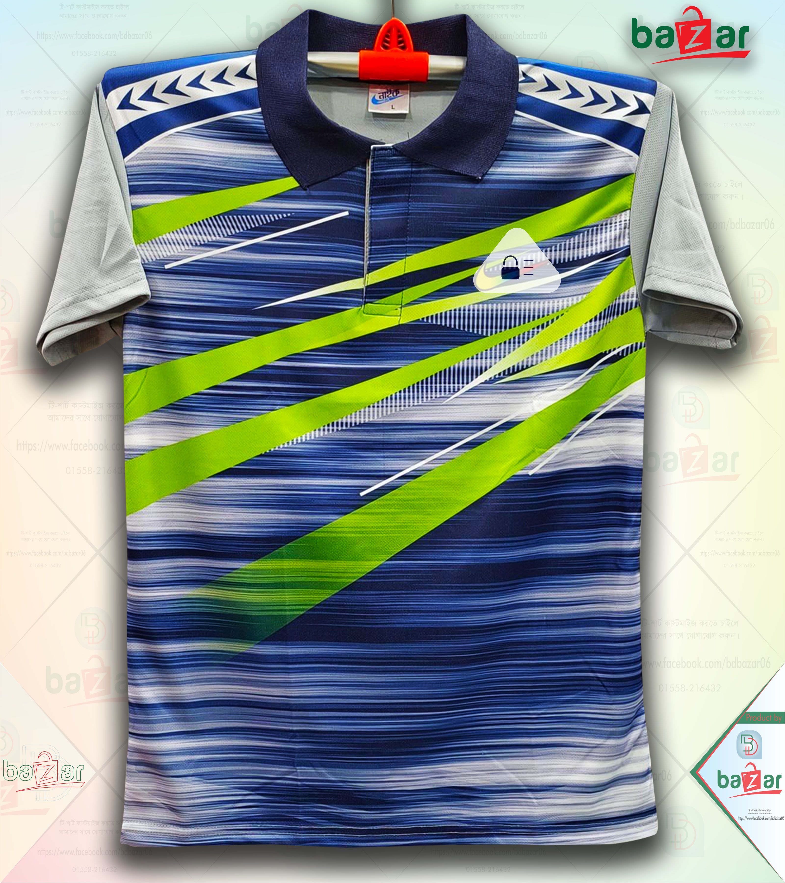 Stylish and Comfortable Short Sleeve collar Jersey