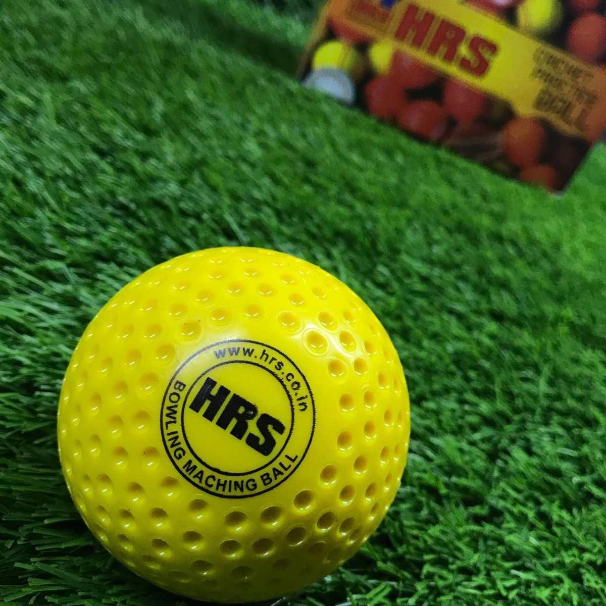 HRS Machine Cricket Ball - Single Pcs