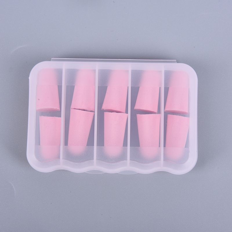 5Pairs Foam Ear Plugs Sleep Earplugs Noise Reduction Swimming Earplug Anti Noise