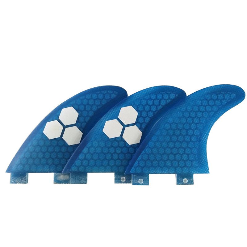 3 pcs/set Surf Fins for FCS 5 Fins Honeycomb Fin Multicolor Surfing Fin