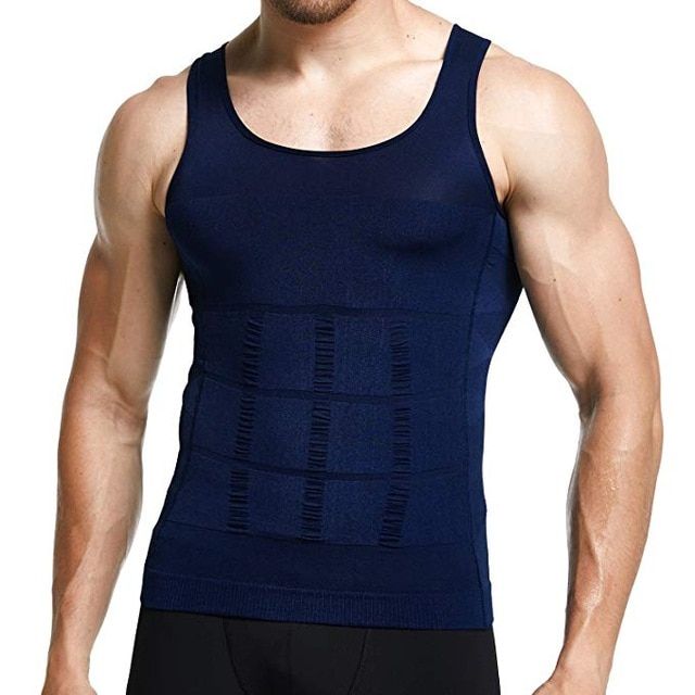 Men's Slimming Shaper Posture Vest Male Belly Abdomen For Corrector Compression Body Building Fat Burn Chest Tummy Corset