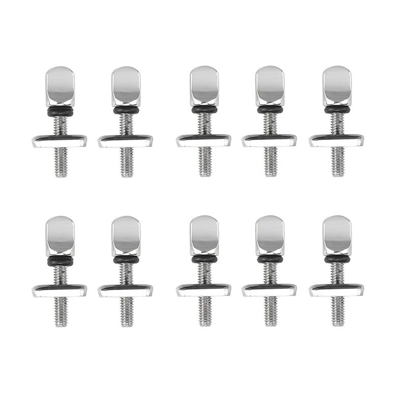 10 Pieces Fin Screw Surfboard Screw Stainless Steel Surfboard Screws Surfboard Fin Screws for Longboard Surfboard