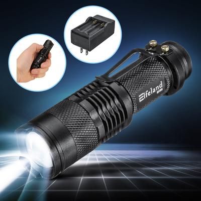 Professional Tactical Flashlight 3 modes led torch flashlight Zoom Mini LED Flashlight