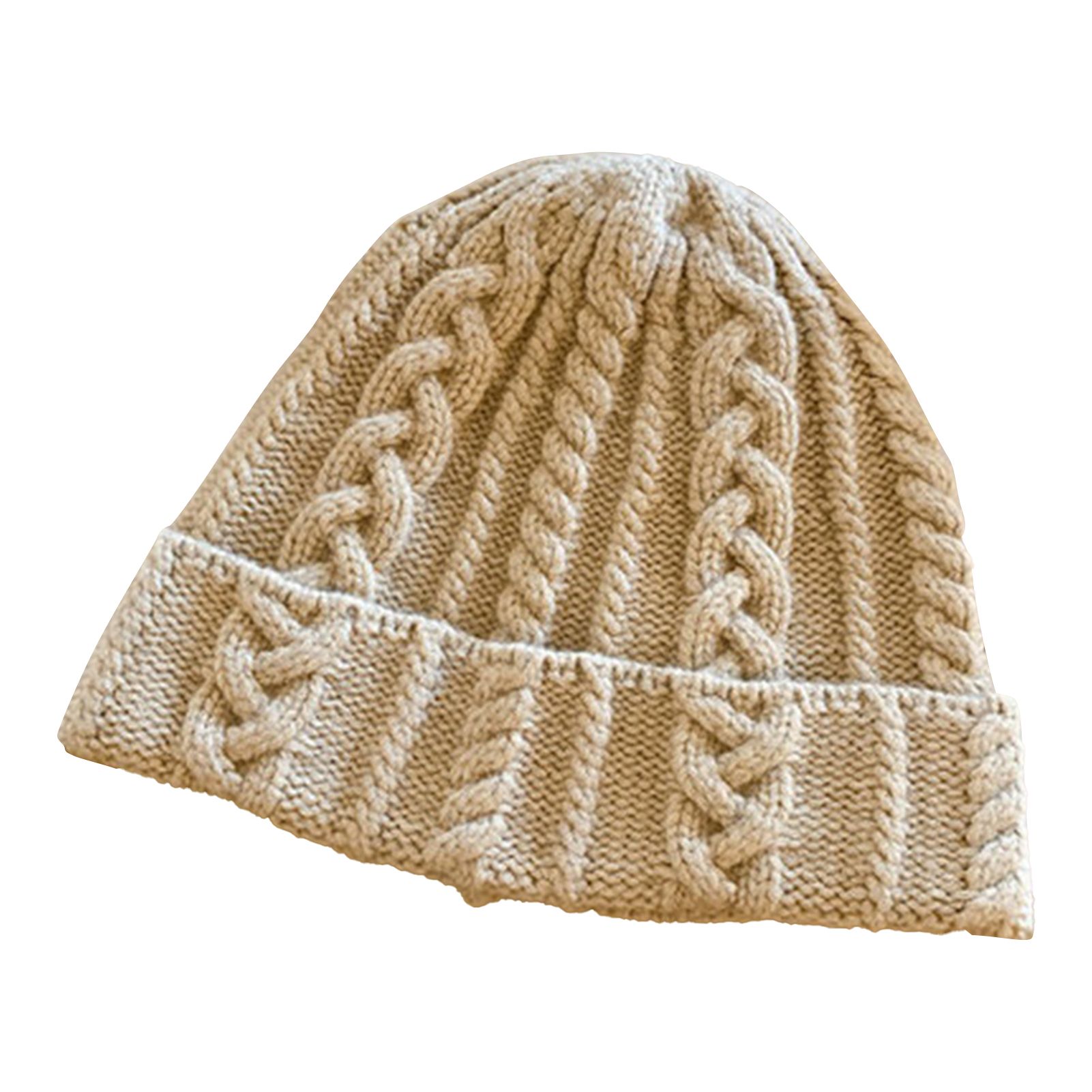 Winter Cap Stretch Washable Women Beanie