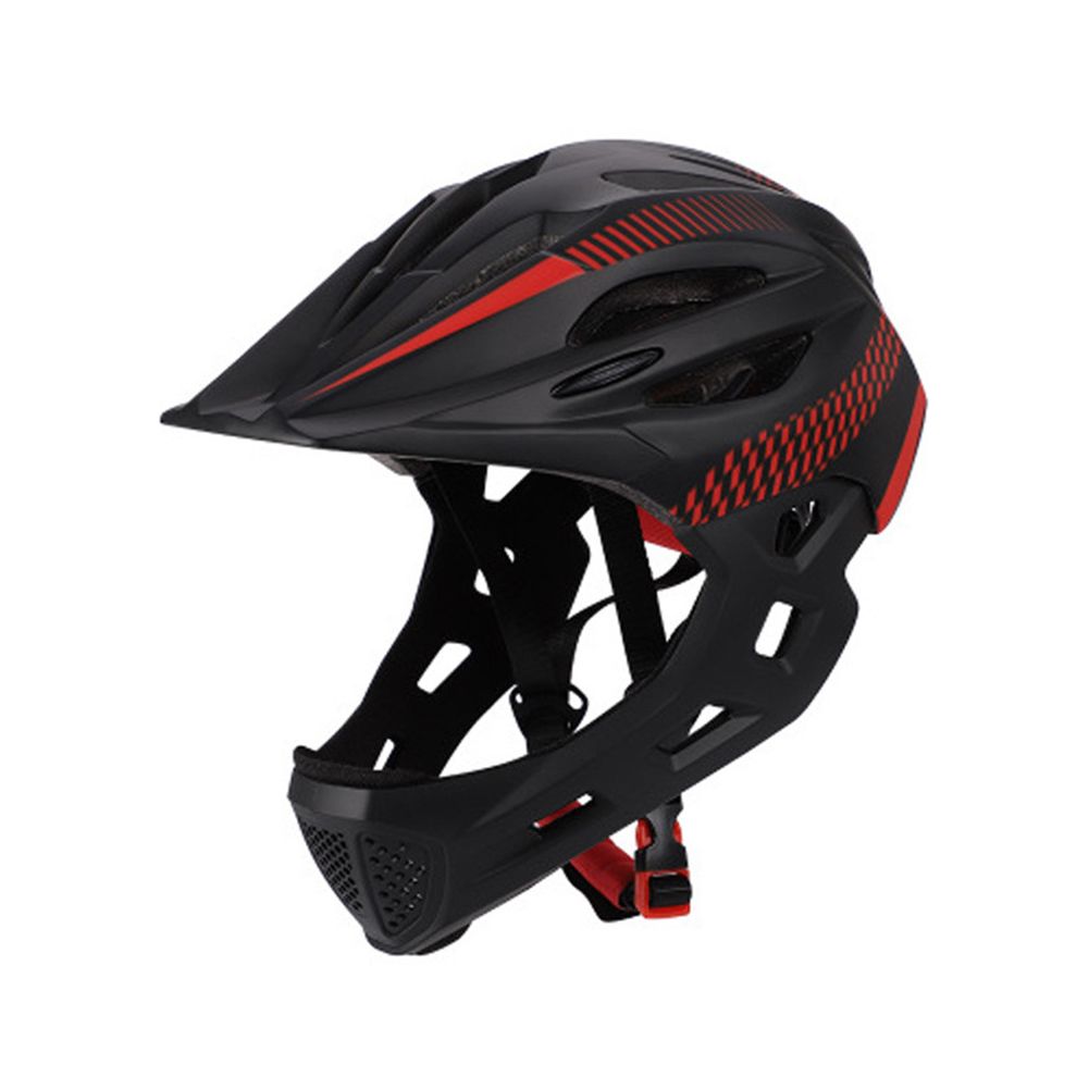 ldren Detachable Full Face ycle / Mountain Road ycle Safety Helmet with ail Light