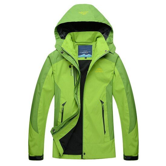 LoClimb Spring Men Women Waterproof Jacket Outdoor Camping Trip Coat Fishing Windbreaker Climbing Hiking Jackets,AW119