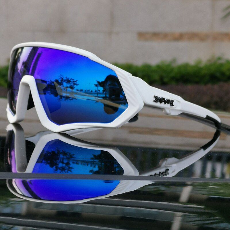 Sport Polarized 5 Lens Cycling Glasses Bike Mtb Sunglasses Men Women Fishing Running Goggles Fashion Safety Bicycle Eyewear