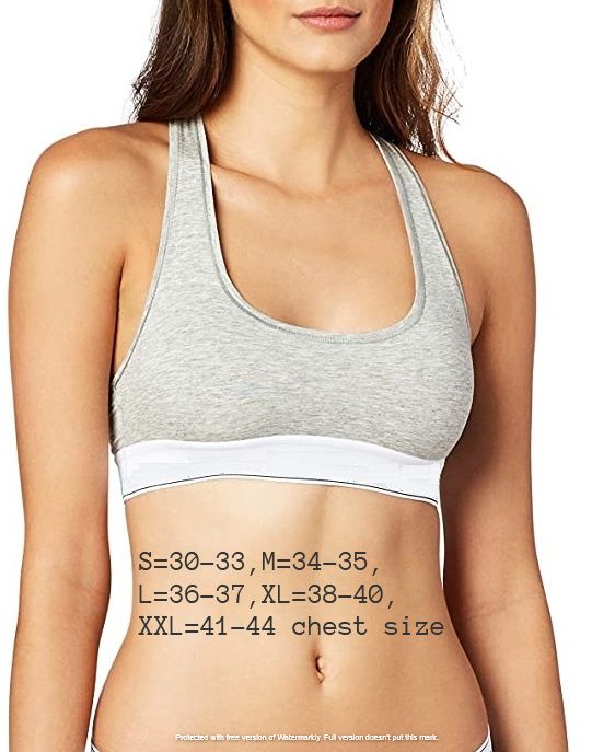 Cotton Sports and Exercise Bra  for Women - 1 Pieces - Sports Bra