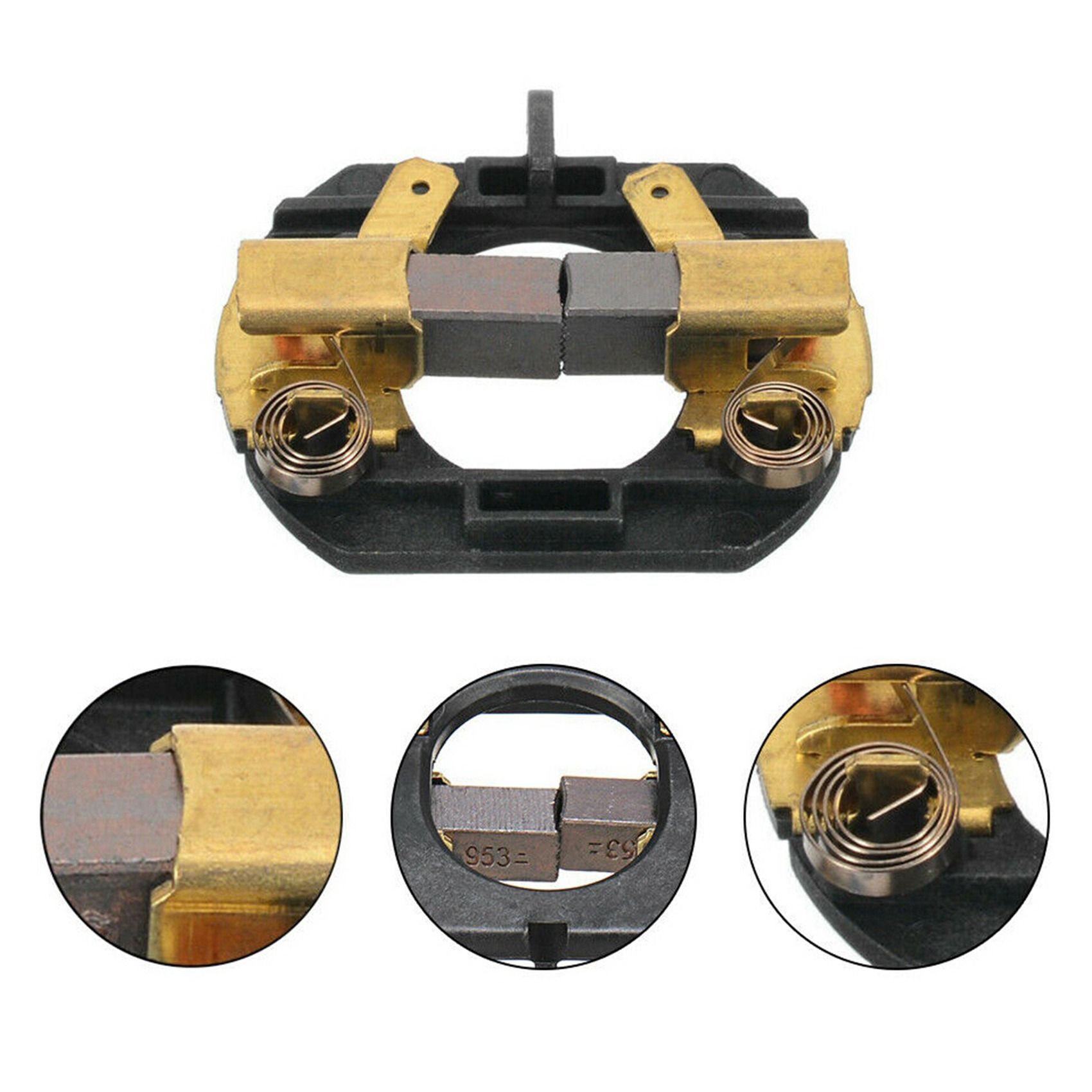 2X Carbon Brush Holder Brushes for DeWalt DCH143 DCH253 DCH254 DCH143 DCH243 DCH363