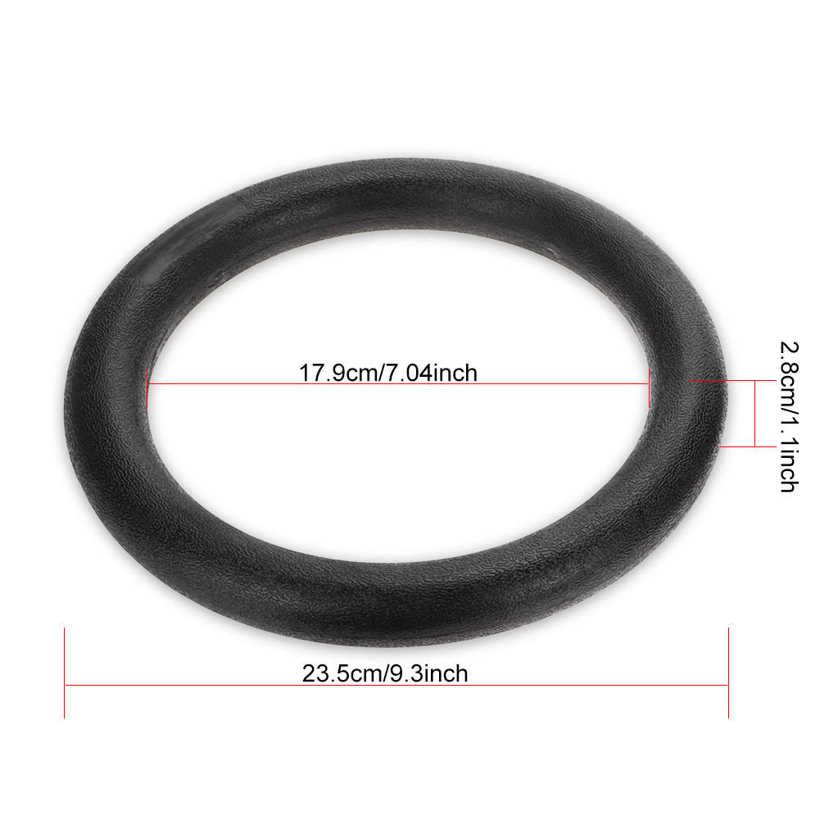 Gymnastic Gym Rings Adjustable Fitness Muscle Strength Training Straps Hoop