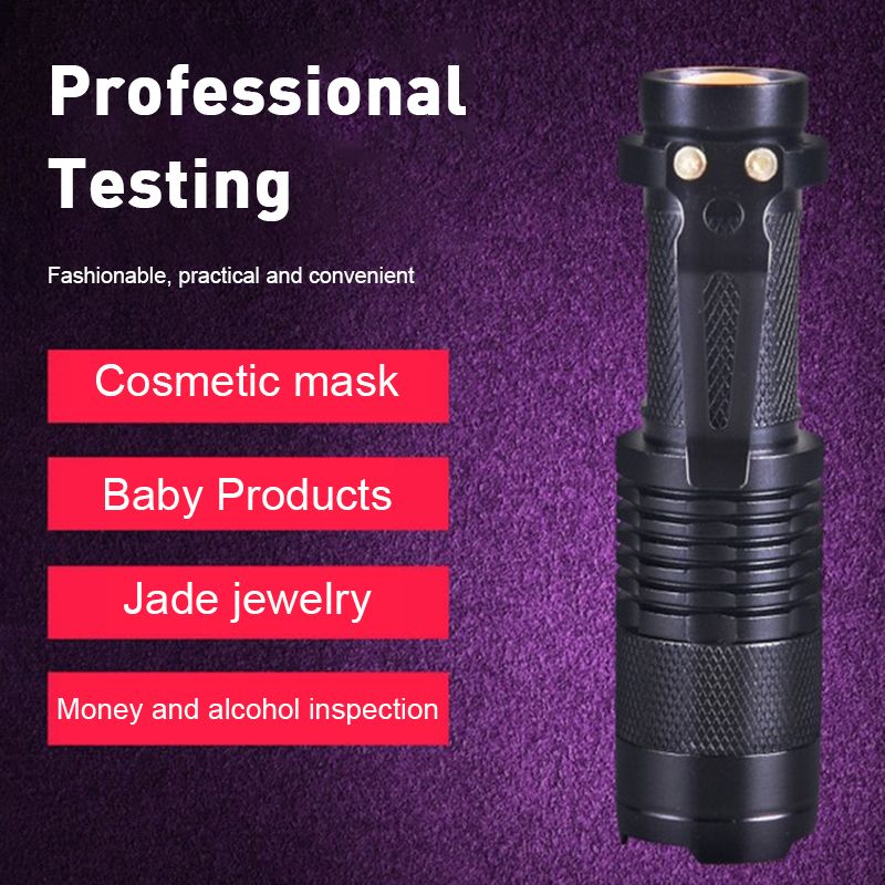 LED Flashlight detector lamp Mini Q5 Portable Outdoor Light For Camping bicycle light Ultra Bright Simple Fidelity design