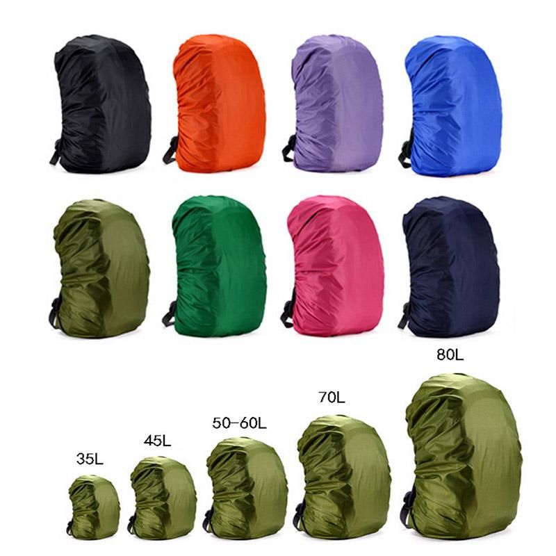 Waterproof Dust Rain Cover Travel Hiking Backpack Camping Rucksack Bag