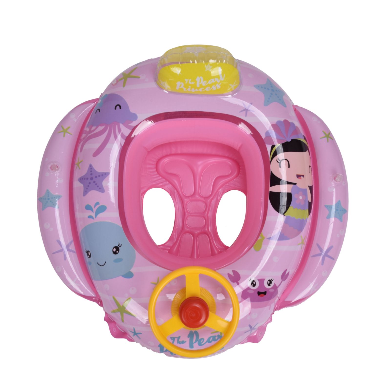 Inflatable Kids Boat Impact Resistance Baby Swimming Float For Children